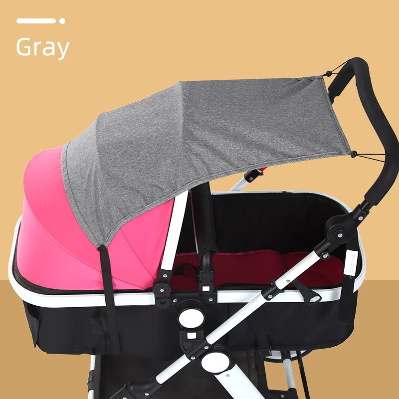 Universal Baby Stroller Accessories Sun Shade UV Protection Sunshade Carriage Canopy Cover for Prams Infants Car Seat Sun Visor