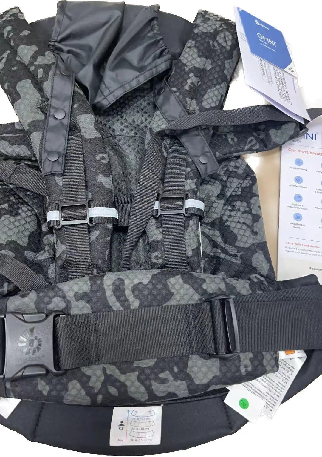 Egobaby  Baby Carrier Ergonomic Kangaroo Infant Kid Sling Back Front Facing Backpack Wrap newborn Bag 0-36 Months