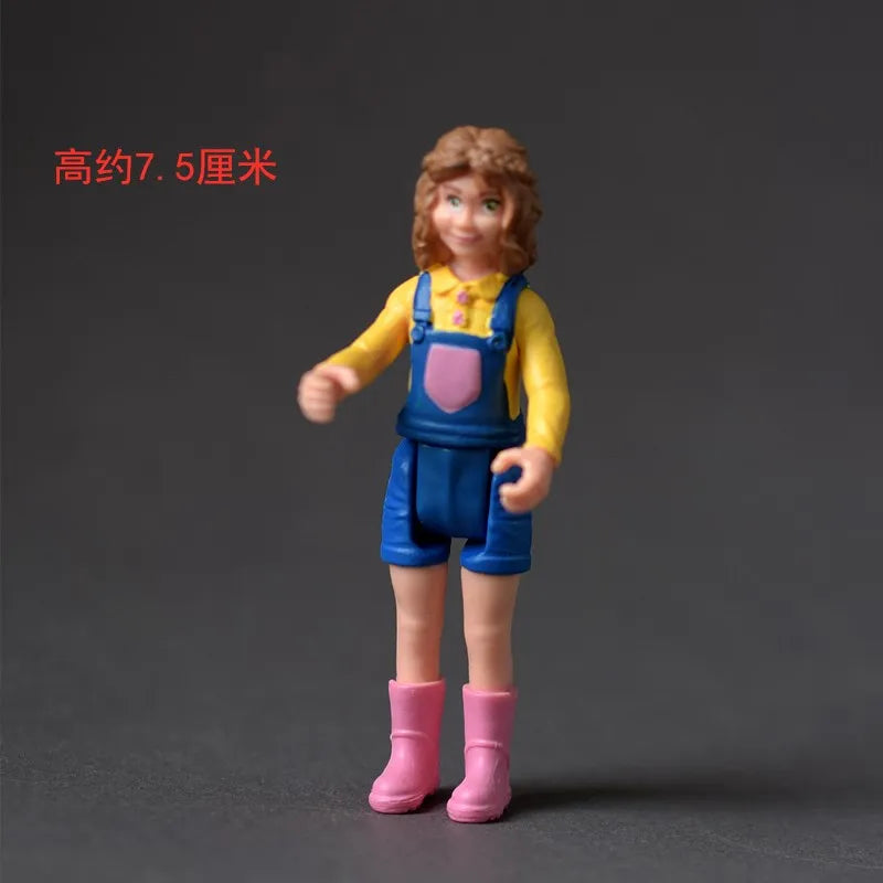 Germany SCHLEICH Mom and Dad Little Girl Simulation Character Model Children's Toys Decoration Model Simulation Toys