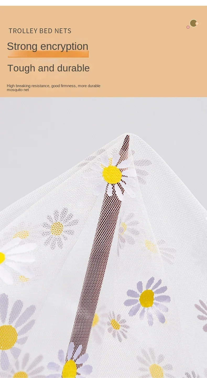 Baby Stroller Mosquito Net Pushchair Cart Insect Shield Net Baby Stroller Accessories Mesh Safe Infants Protection Mesh Cover