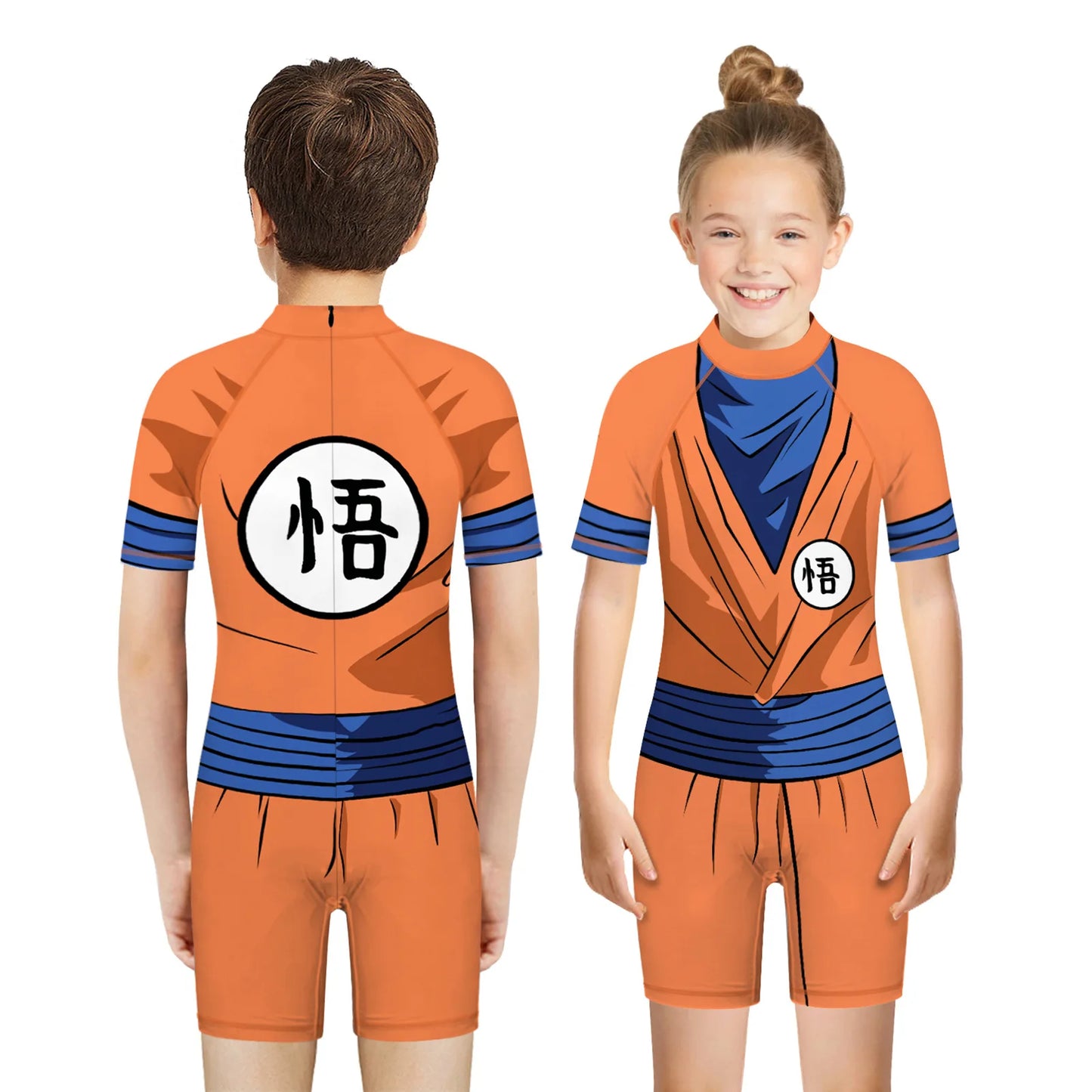 Children One Pieces Swimsuit Superhero 3D Print Playsuit Child Short Sleeve Swimwear Beach Bathing Suit Swim Wear For Boys Girls