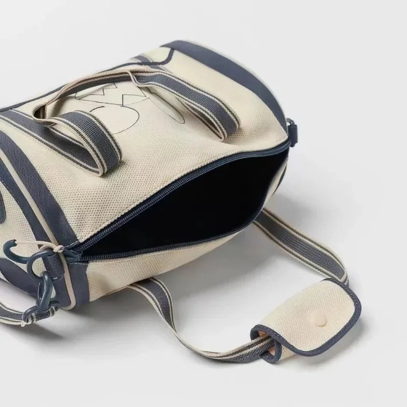 Disney Children's Large-capacity Handbag Casual Simple Breathable Mickey Printed Shoulder Crossbody Bag Unisex Outdoor